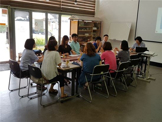 금천구 사회적경제, 학교와 소통 시간 가져