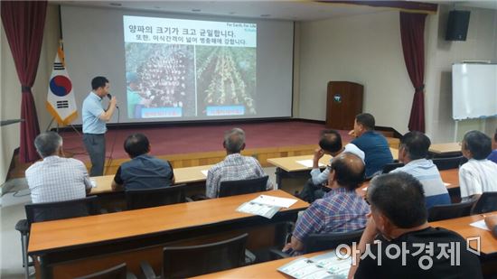 고창군, 양파 기계화 재배 추진