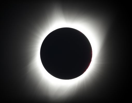 21일(현지시간) 미국에서 달이 완전히 태양을 가리는 개기일식이 벌어지고 있다. (사진=EPA연합뉴스)