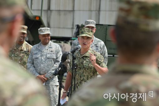 [포토]발언하는 해리스 美 태평양사령관