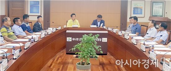 영암군민 소통·공감, 마을이장 한자리 모여