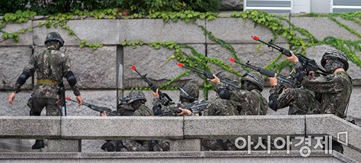 [포토]국회 경계근무