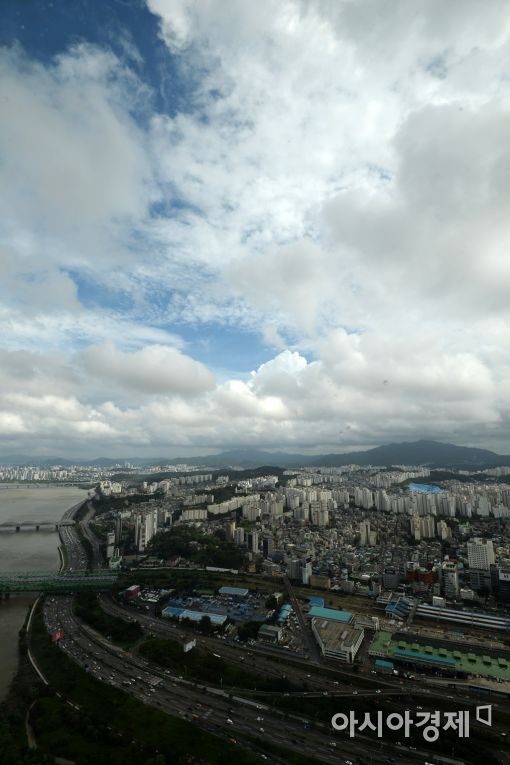[포토]구름 많은 서울 