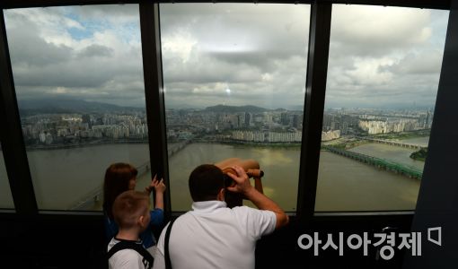 [포토]아쉬운 회색빛 하늘 
