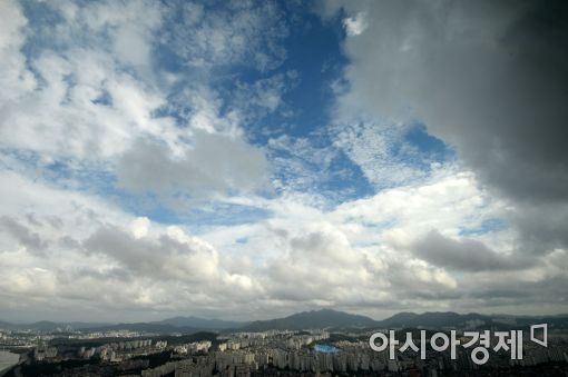 [포토]동네마다 다른 구름