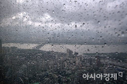 [포토]비 내리는 서울