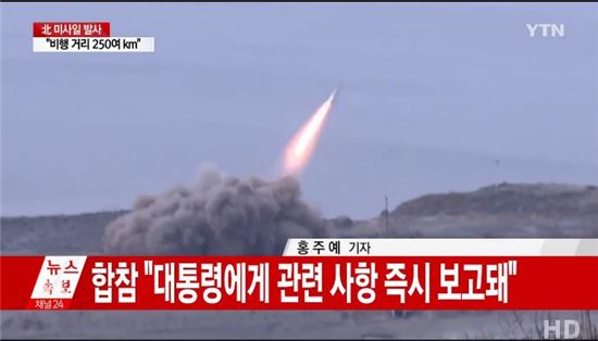 북한 단거리 발사체 발사,  한미 연합훈련인 을지프리덤가디언 연습에 대한 반발 차원