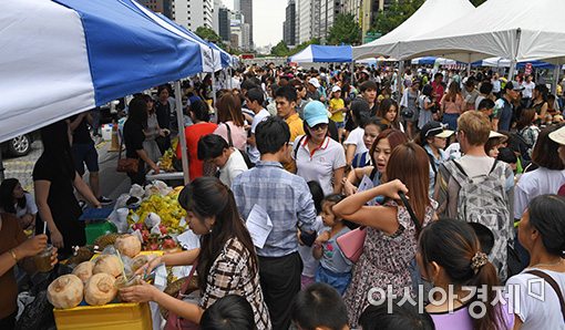 [포토]베트남 문화교류축제에 몰린 인파