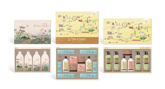 애경, 추석 앞두고 일러스트 선물세트 출시  