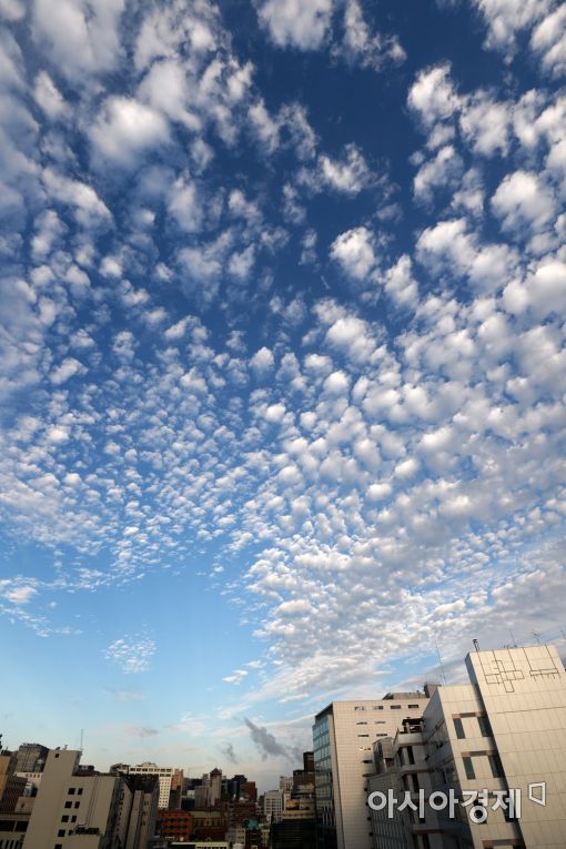 [포토]비 그친 서울 하늘