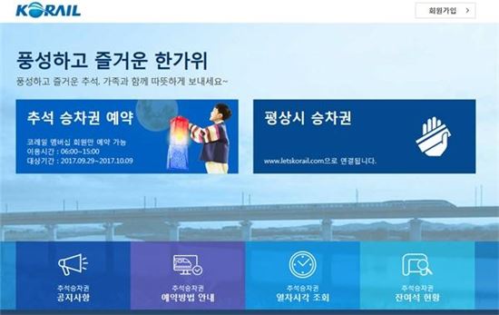 '추석 맞이' 코레일 예매, 불만 폭주 '방법은 역시 편법?'..."취소표를 노려라"