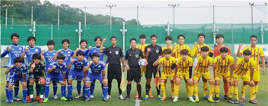 광주대⇔일본 오테몬가쿠인대 유학생 협약 및 축구 하계교류전