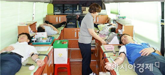 NH농협노조 전남지역본부, 고귀한 생명운동 사랑의 헌혈 동참 