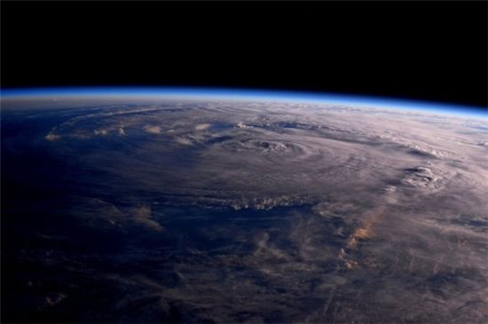 [포토]NASA가 찍은 허리케인 하비