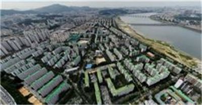 서울 강남권 일대 아파트 전경