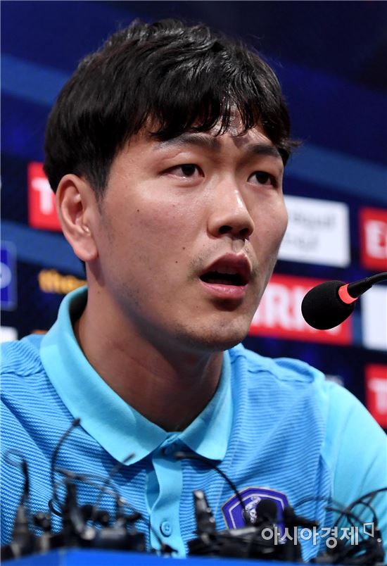 김영권 "모두 내가 잘못한 일, 월드컵 본선 티켓 따오겠다. 믿어달라"