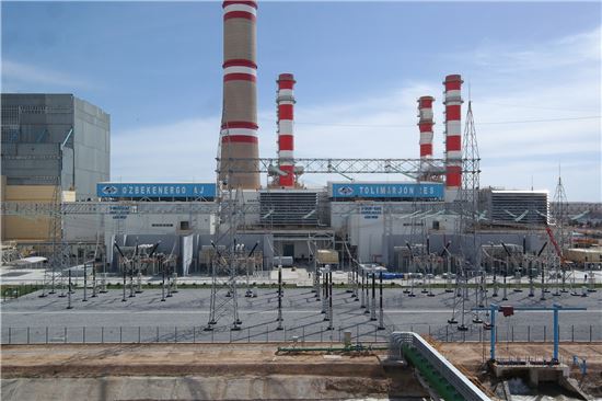 포스코대우·현대건설 컨소시엄, 우즈벡 복합화력발전소 준공