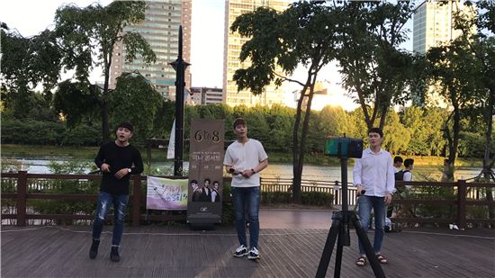 석촌호수 공연 