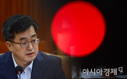 [포토]경제관계장관회의 주재하는 김동연 부총리