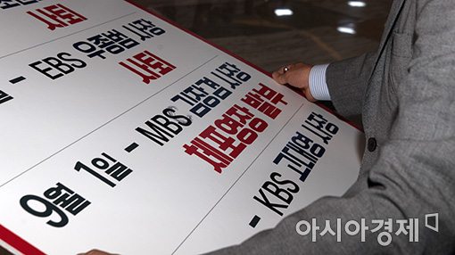 [포토]MBC?, MBS? 헷갈린 자유한국당