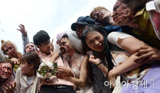 [포토]'이래도 안 무서워?'