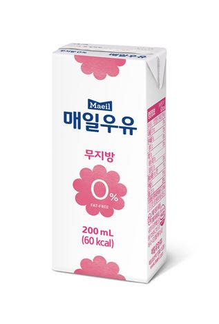 매일유업, '매일우유 무지방0% 멸균제품' 출시