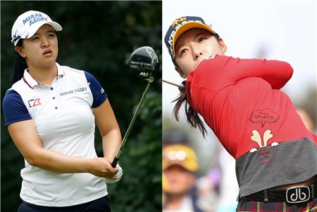 김세영과 이미향 "14승 합작 GO~"