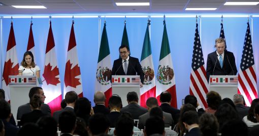 미국·캐나다·멕시코 "나프타 재협상, 일부 진전 이뤘다"