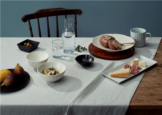 "한지를 입은 식기" 광주요 신제품 '미각시리즈' 출시