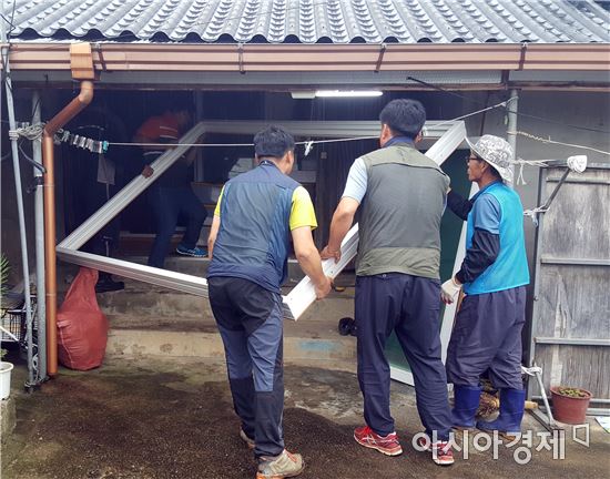 함평군 해보면 조손가정에 사랑의 손길 펼쳐