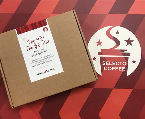 창립 6주년 셀렉토커피, 가맹점주에 커피 선물
