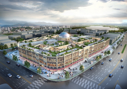 평택 최초 유럽형 테마상업시설 '평택 가로수길 센트럴돔' 분양