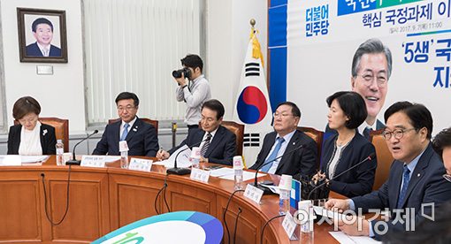 [포토]모두발언하는 우원식 원내대표