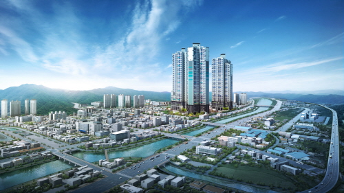 준중형 틈새평형 특화설계 아파트에 모이는 관심 '포천 신읍 코아루 더 스카이' 주목