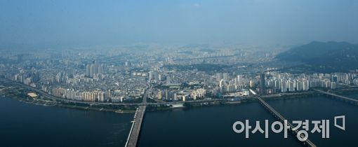 [포토]도심 덮친 미세먼지