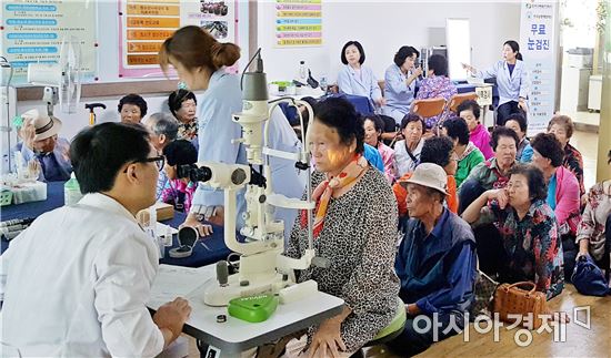 장흥군, 눈 건강 지킴이 “세상이 밝아져요”