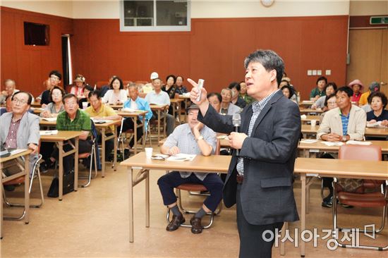 [포토]광주시 동구 인문학교실, 설헌영 교수 초청강연