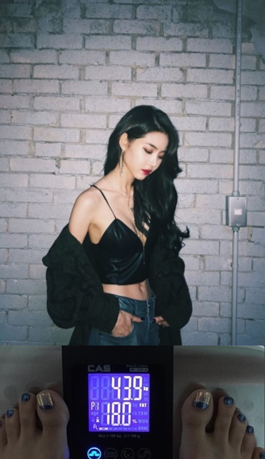 황승언 몸무게 공개 "43.9kg 체지방 18%..'믿기 힘든 몸무게' 