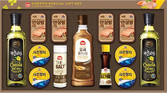 사조해표, 실용·실속 담은 100여종 추석선물세트 출시