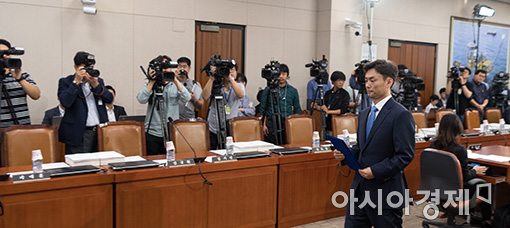 [포토]자유한국당 불참 속 박성진 후보자 인사청문회