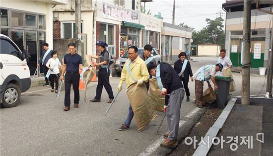 보성군 복내면·기관단체 ‘환경정화활동’펼쳐