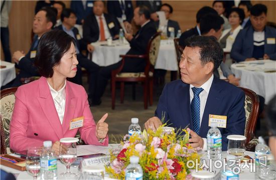 윤장현 광주시장, 한전·광주·전남 공동 에너지밸리 투자협약식 참석