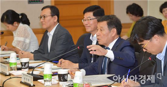 윤장현 광주시장, 지역경제상황 개선을 위한 경제지표 점검회의