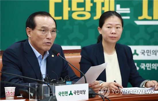 김중로 국민의당 의원(왼쪽) [이미지출처=연합뉴스]