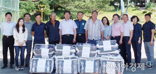 함평군 대동면 ‘마음 따뜻한 이불지원’특화사업 전개