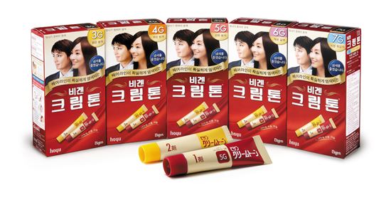 동아제약이 판매하는 염모제 '비겐크림톤'