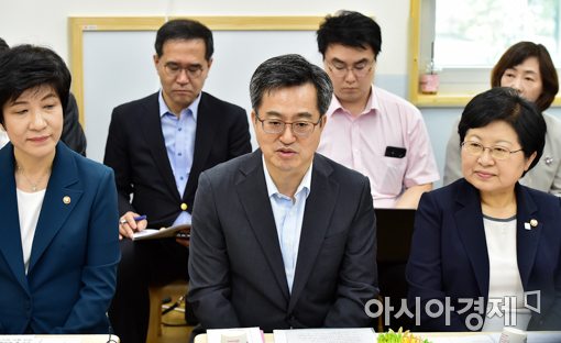 [포토]모두발언하는 김동연 경제부총리