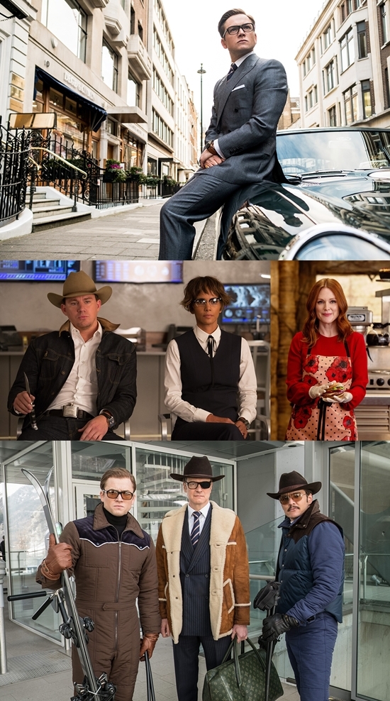 '킹스맨: 골든 서클', 개봉 10일 전 전체 예매율 1위...골든 관람포인트 공개