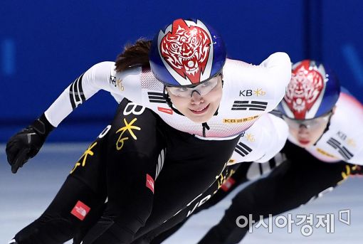 [포토]김아랑, '훈련은 실전처럼'