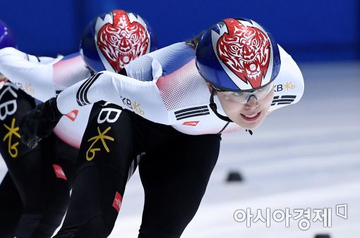 [포토]김아랑, '훈련은 실전처럼'